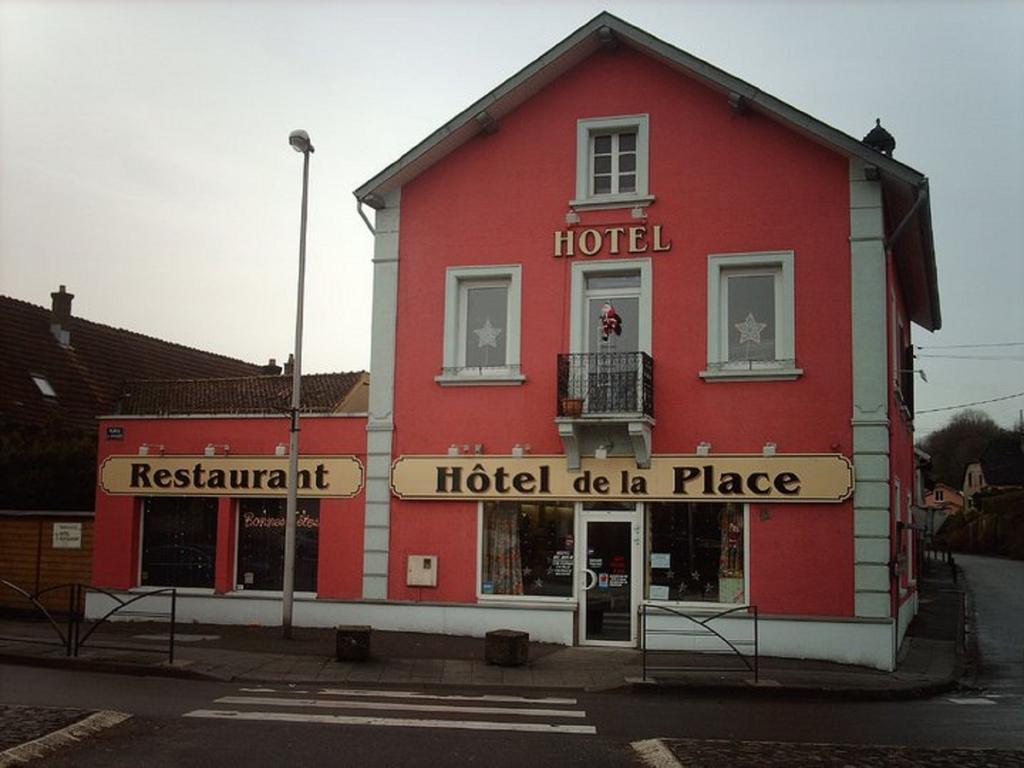 Pension Hotel Restaurant De La Place Voujeaucourt Exterior photo